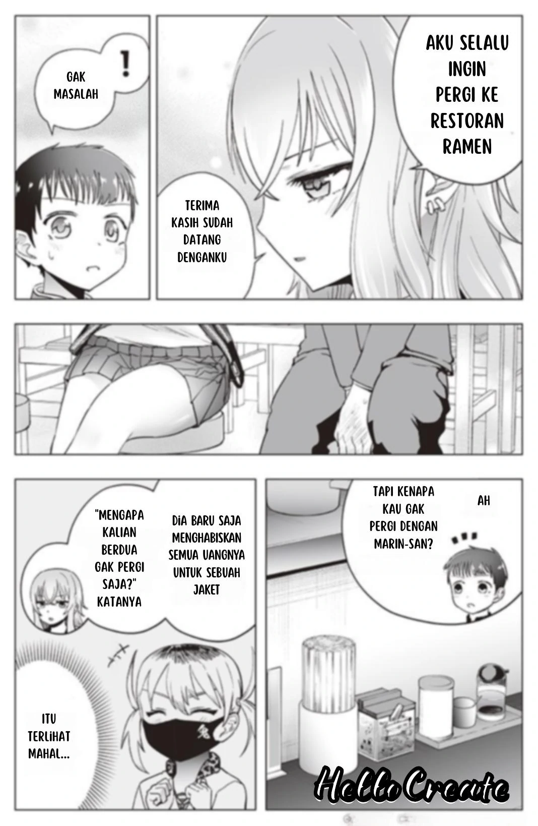 Manga The Many Weaknesses of Ayaka the Yankee JK Chapter 14 gambar 2