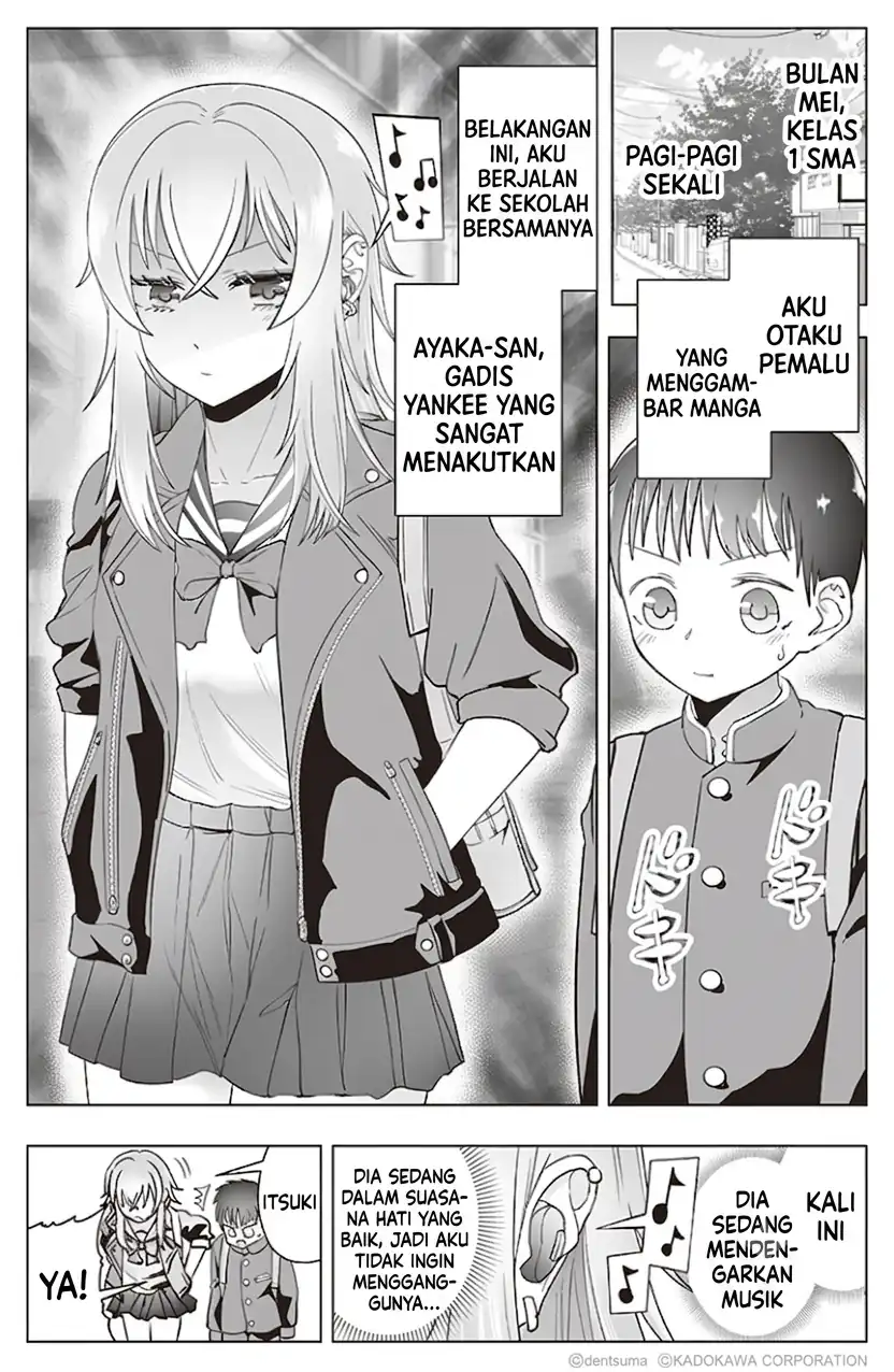 Manga The Many Weaknesses of Ayaka the Yankee JK Chapter 15 gambar 2