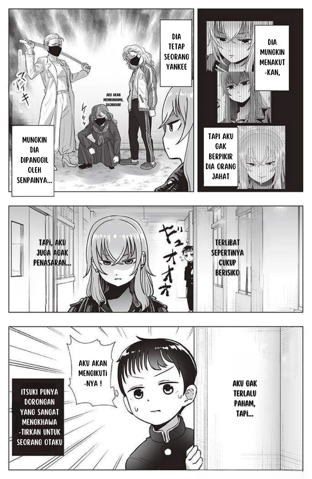 Manga The Many Weaknesses of Ayaka the Yankee JK Chapter 6 gambar 2