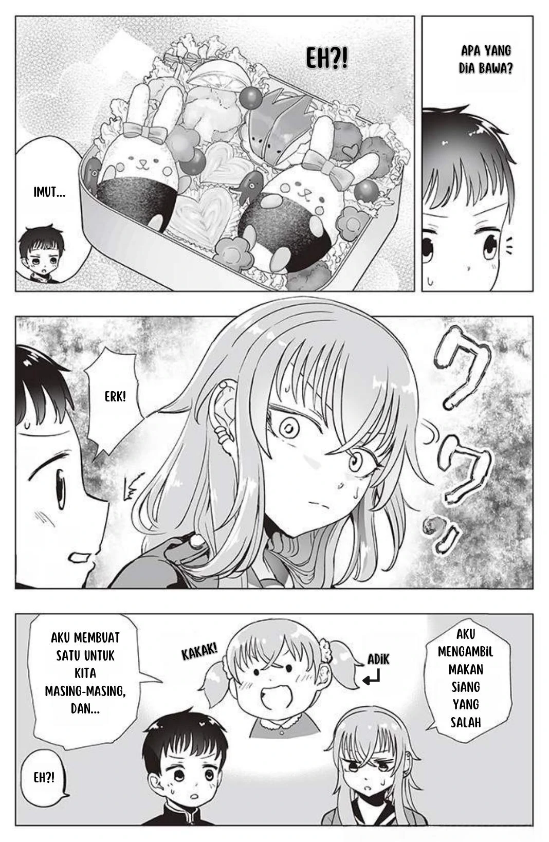 Manga The Many Weaknesses of Ayaka the Yankee JK Chapter 7 gambar 2