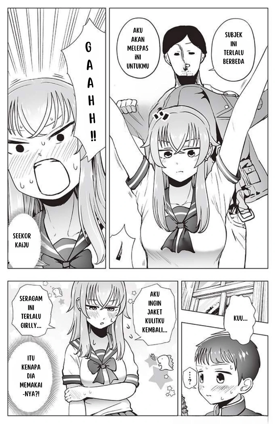Manga The Many Weaknesses of Ayaka the Yankee JK Chapter 8 gambar 2