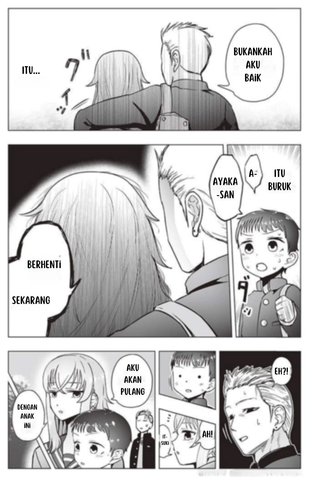 Manga The Many Weaknesses of Ayaka the Yankee JK Chapter 9 gambar 2
