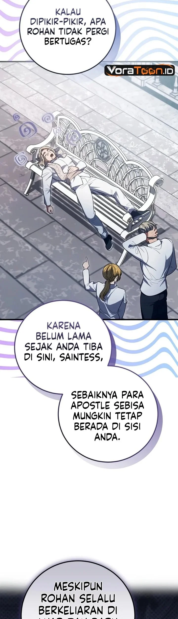The Regressor and the Blind Saintess Chapter 19 Gambar 8