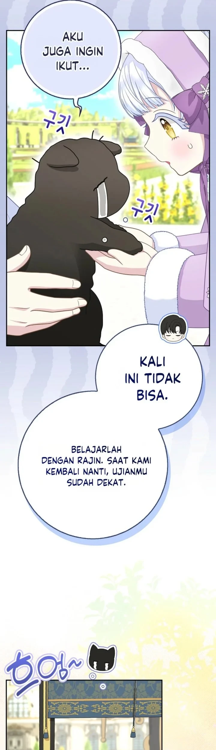 The Snow Leopard Baby of the Black Leopard Family Chapter 68 Gambar 5