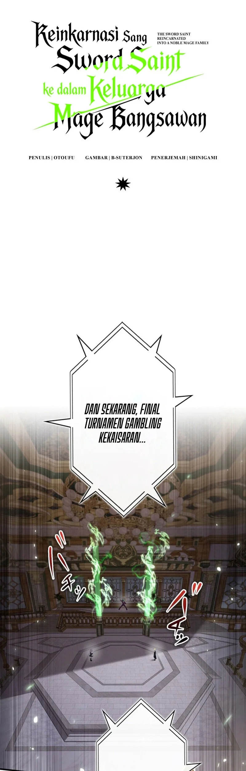 The Sword Saint Reincarnated Into A Noble Mage Family Chapter 18 Gambar 8