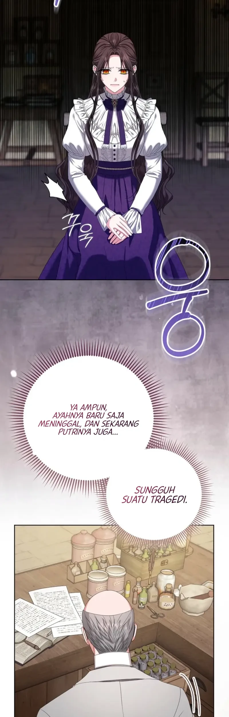 The Terminally Ill Lady Fakes a Job with the Villain Family Chapter 1 Gambar 6