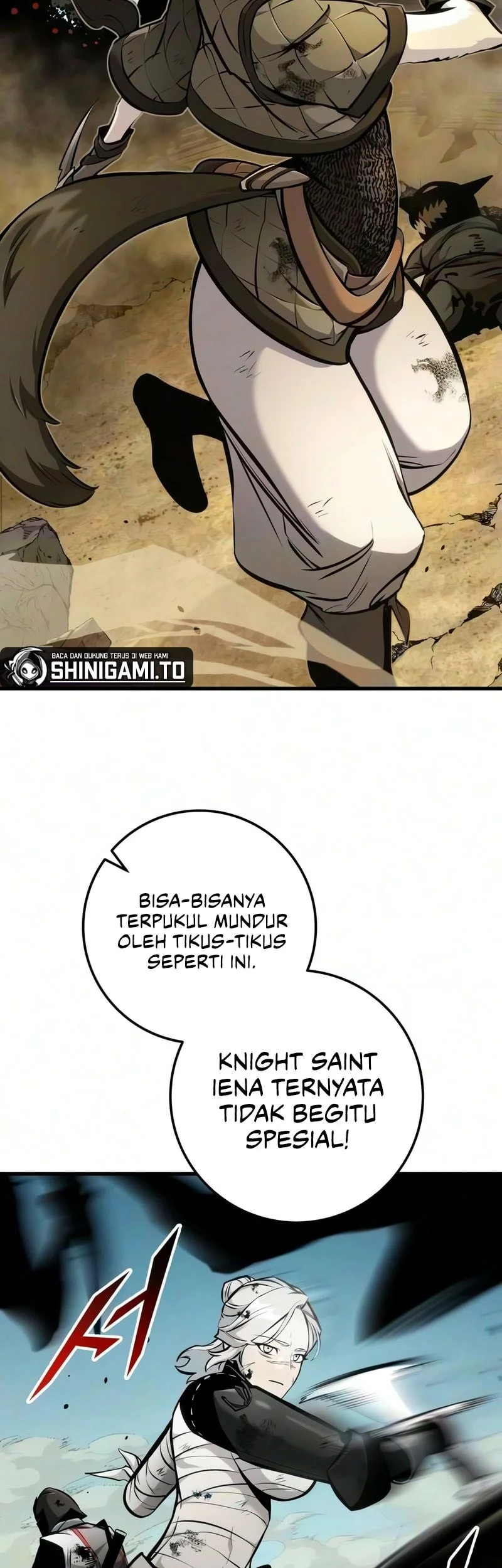 The Wandering Knight's Survival Manual Chapter 50 Gambar 8