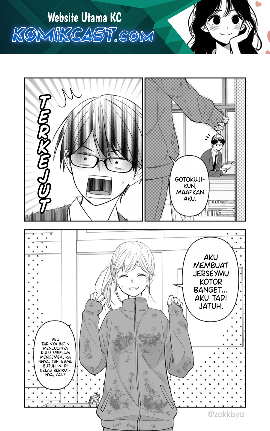 Manga The World Will Be Destroyed Tomorrow, so I Want to Rub Your Boobs Chapter 12 gambar 2
