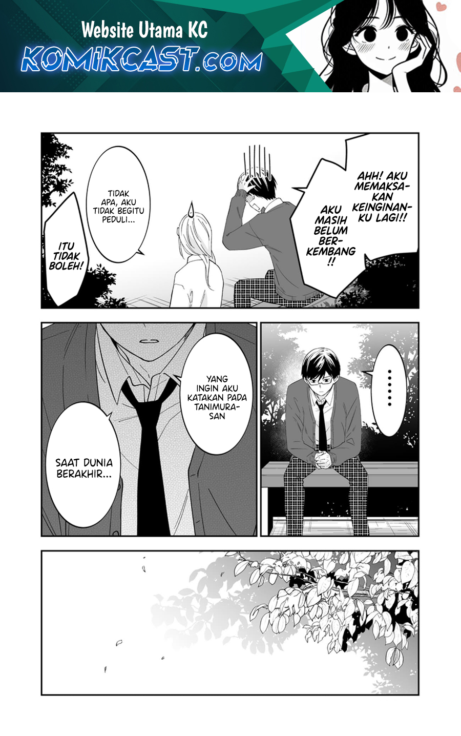 Manga The World Will Be Destroyed Tomorrow, so I Want to Rub Your Boobs Chapter 14 gambar 2