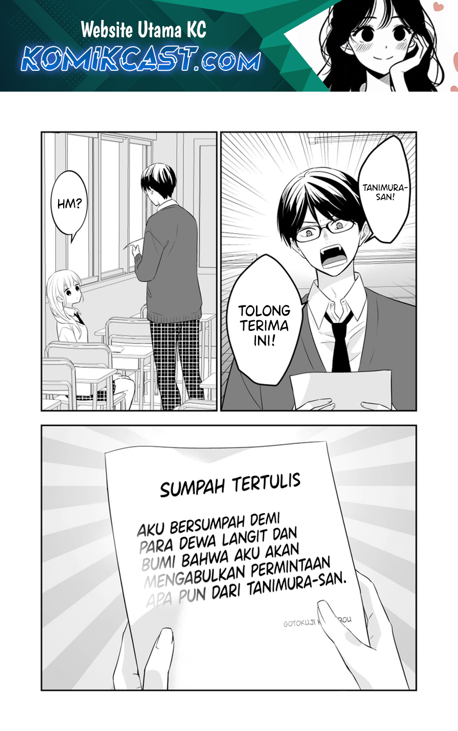 Manga The World Will Be Destroyed Tomorrow, so I Want to Rub Your Boobs Chapter 15 gambar 2