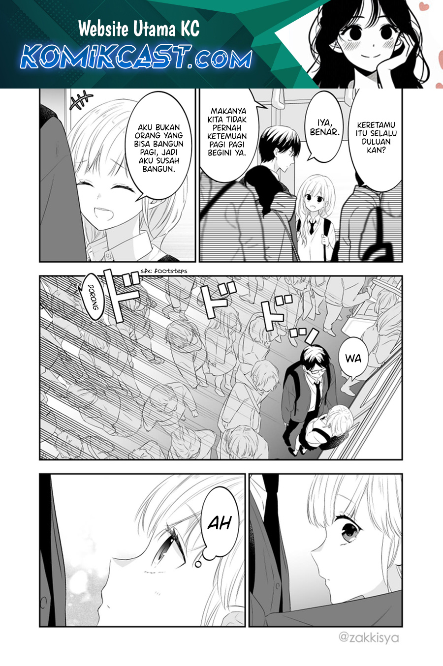 Manga The World Will Be Destroyed Tomorrow, so I Want to Rub Your Boobs Chapter 17 gambar 2