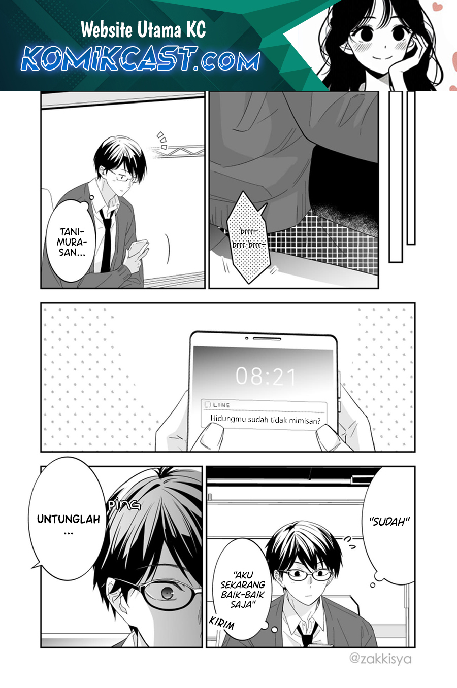Manga The World Will Be Destroyed Tomorrow, so I Want to Rub Your Boobs Chapter 18 gambar 2