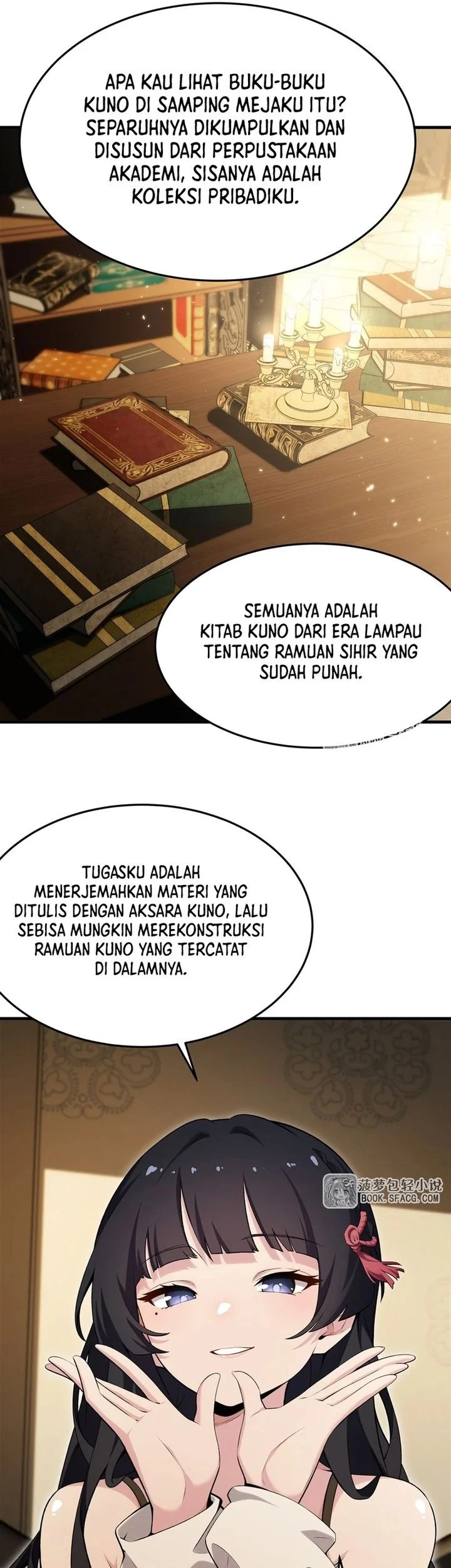 The Yellow-haired Villain in Female Main Character’s Novel wants Happiness Chapter 54 Gambar 3