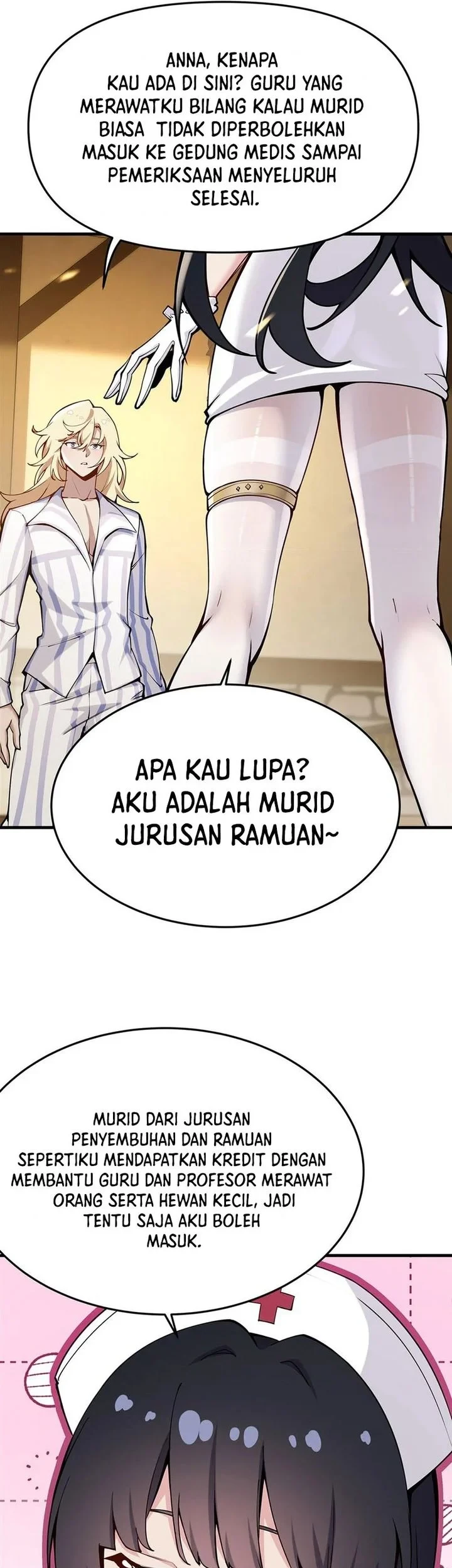 The Yellow-haired Villain in Female Main Character’s Novel wants Happiness Chapter 75 Gambar 3
