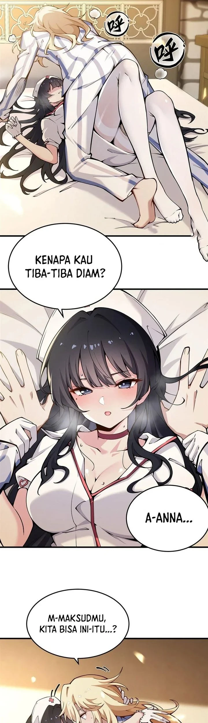 The Yellow-haired Villain in Female Main Character’s Novel wants Happiness Chapter 76 Gambar 3