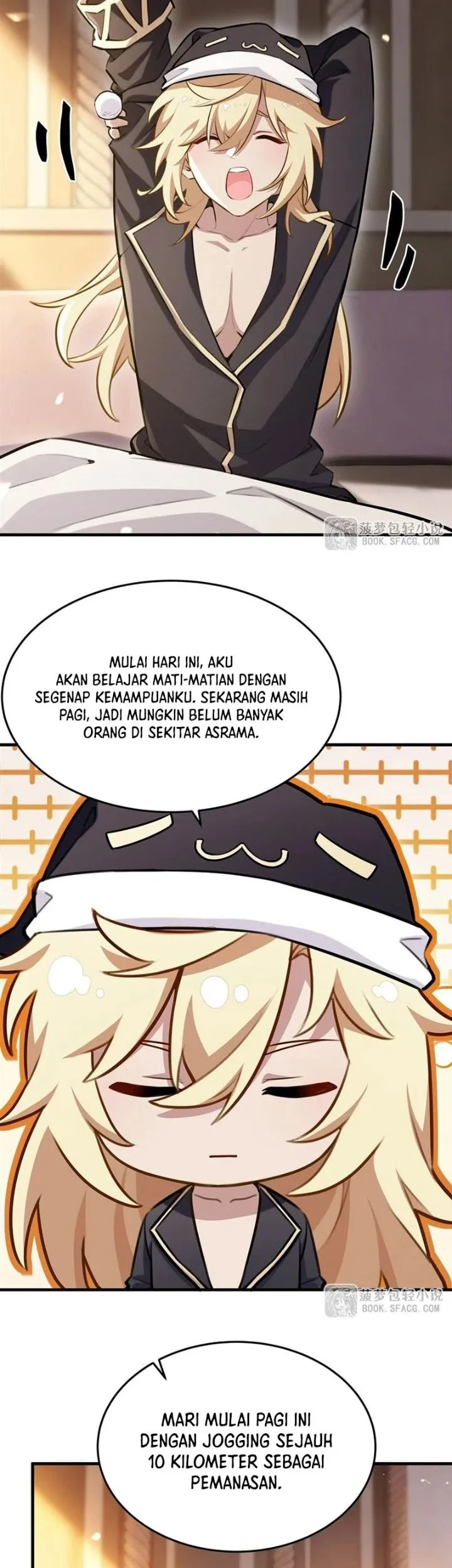The Yellow-haired Villain in Female Main Character’s Novel wants Happiness Chapter 84 Gambar 3