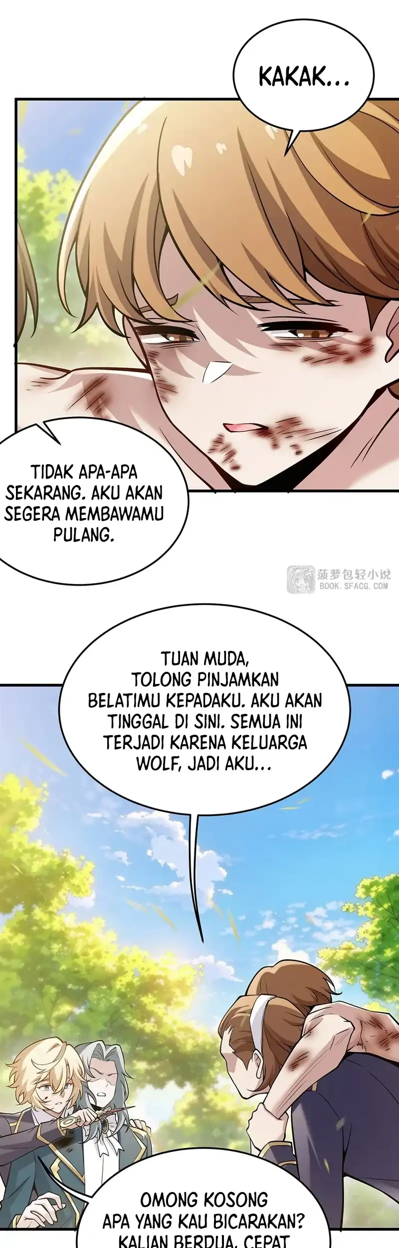 The Yellow-haired Villain in Female Main Character’s Novel wants Happiness Chapter 91 Gambar 3