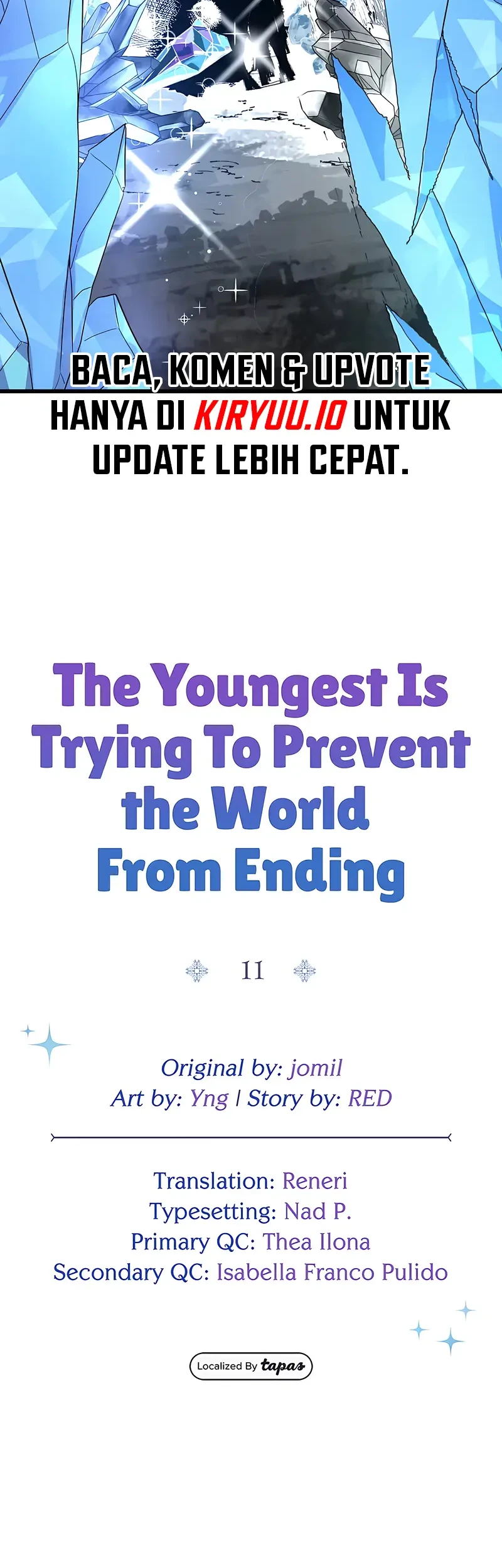 The Youngest Child of the Family Is Preventing the World From Ending Chapter 11 Gambar 5