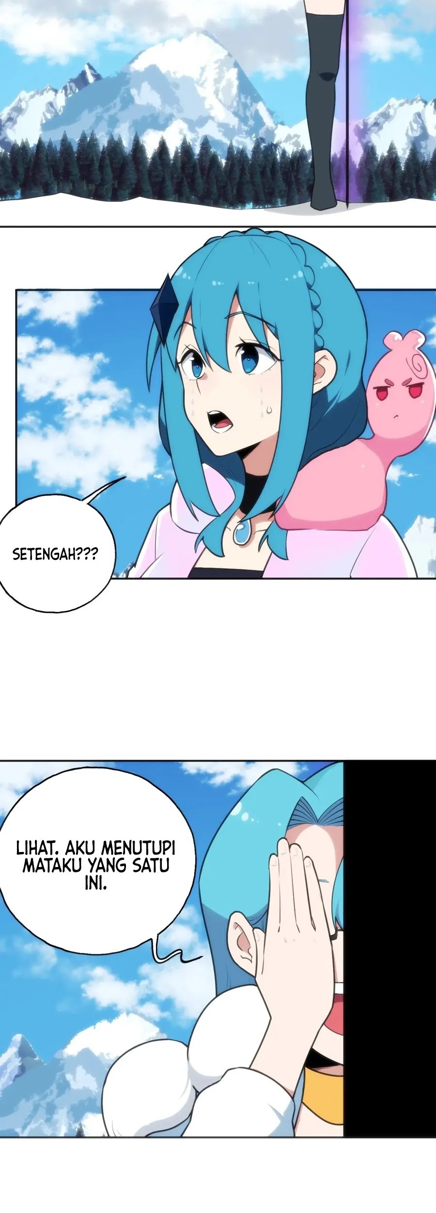 This Saint Has A Showdown Chapter 144 halaman 3