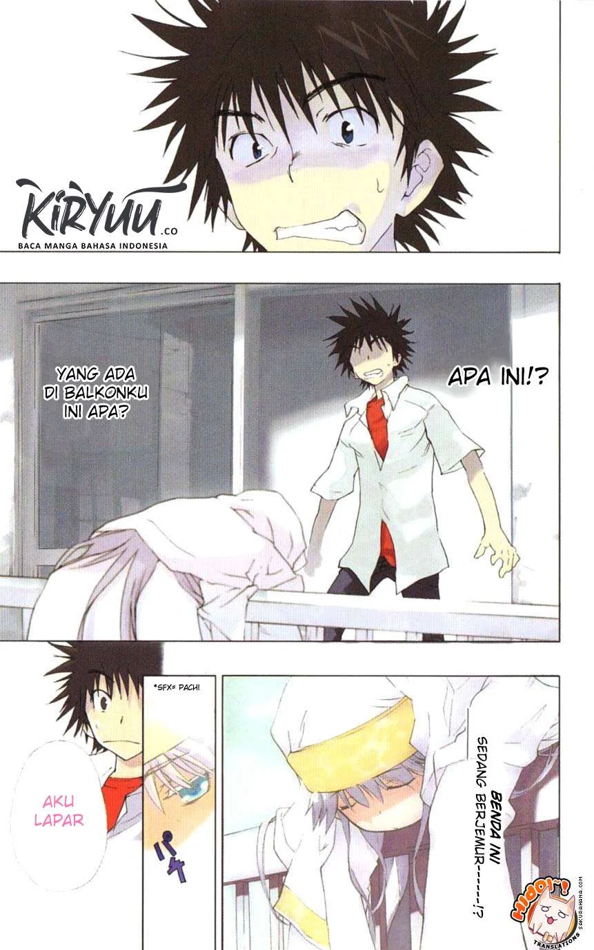 Toaru Majutsu no Index Chapter 1 Gambar 4