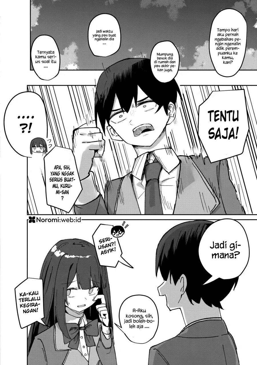 Manga Tobioriru Chokuzen no Doukyuusei ni “Sekkusu Shiyou! ” To Teianshite Mita. Chapter 4.1 gambar 2