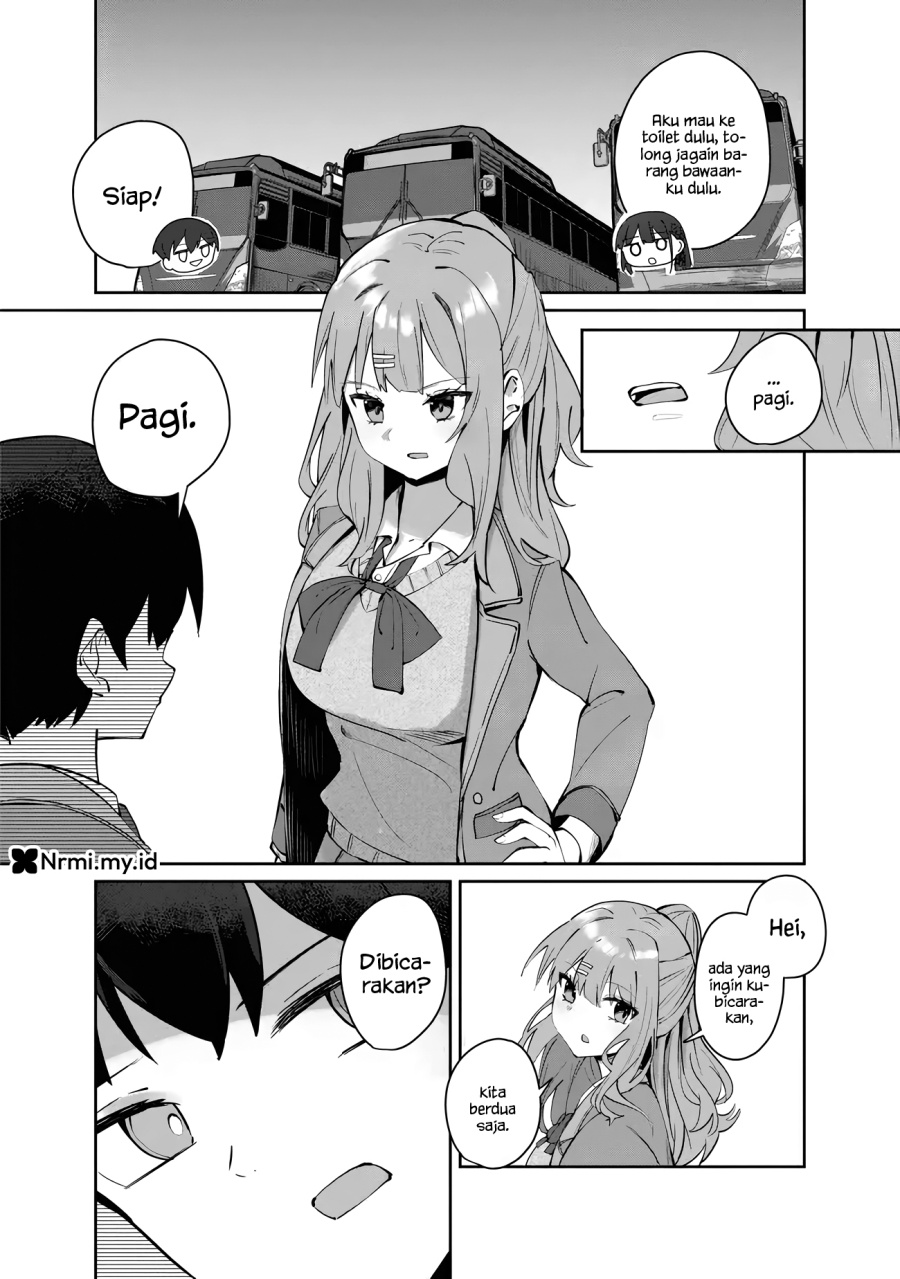 Manga Tobioriru Chokuzen no Doukyuusei ni “Sekkusu Shiyou! ” To Teianshite Mita. Chapter 8.1 gambar 2