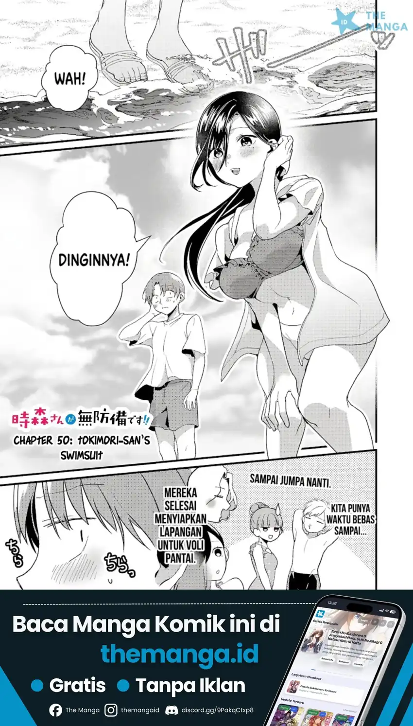 Manga Tokimori-san ga Muboubi desu!! Chapter 50 gambar 2