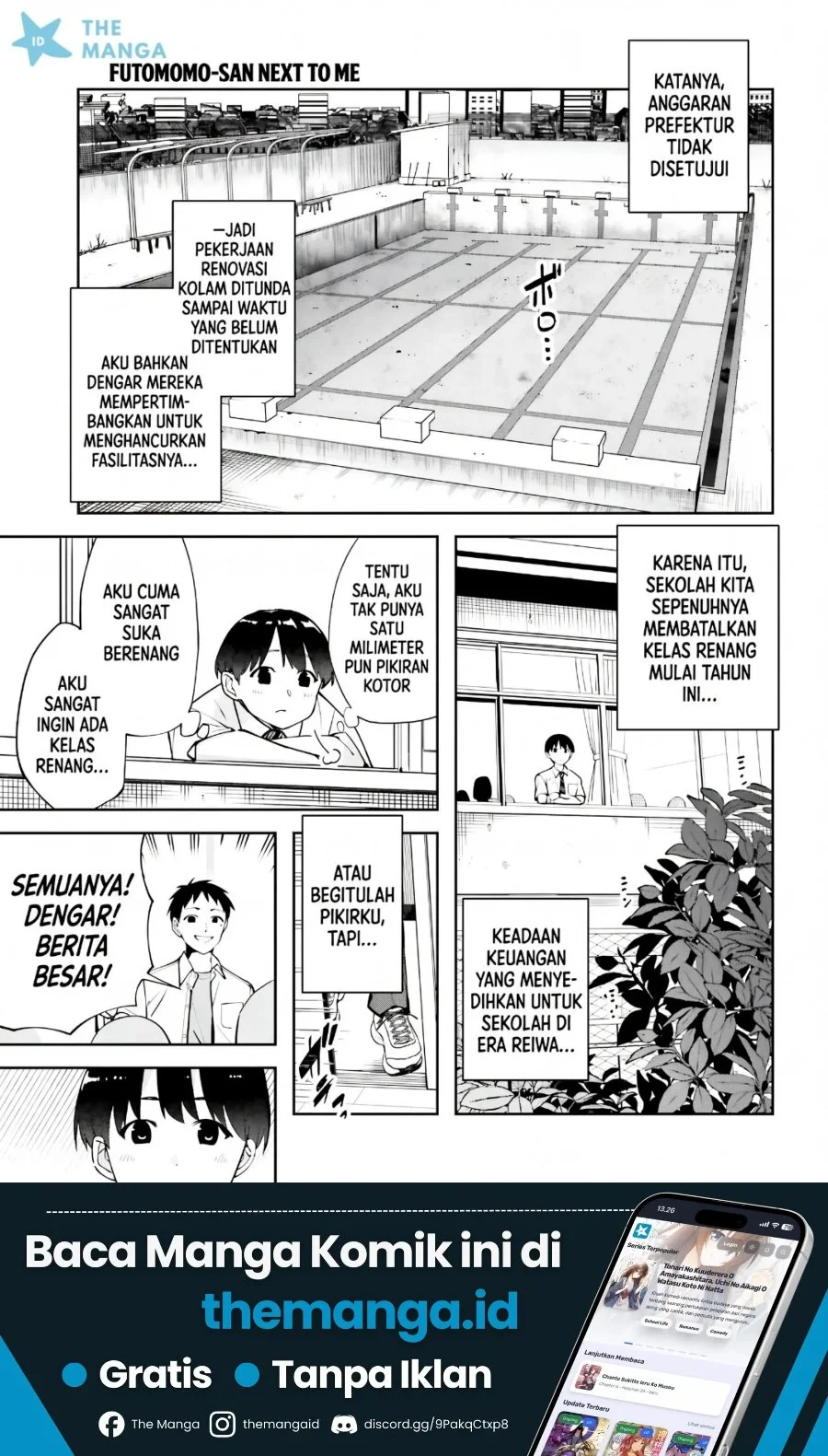 Manga Tonari no Futomomo-san Chapter 7 gambar 2
