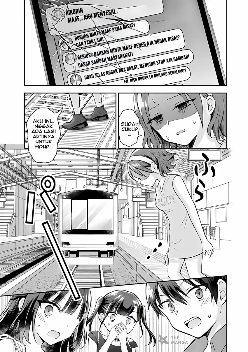 Manga Tonari no Seki no Inkya Joshi ga Oshi Utaite Datta – Ore no Kyoku wo Uttatekure! Chapter 13.2 gambar 2