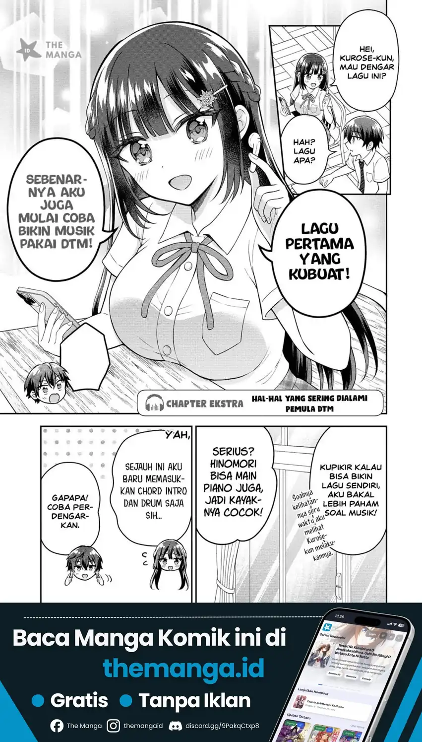 Manga Tonari no Seki no Inkya Joshi ga Oshi Utaite Datta – Ore no Kyoku wo Uttatekure! Chapter 22.5 gambar 2