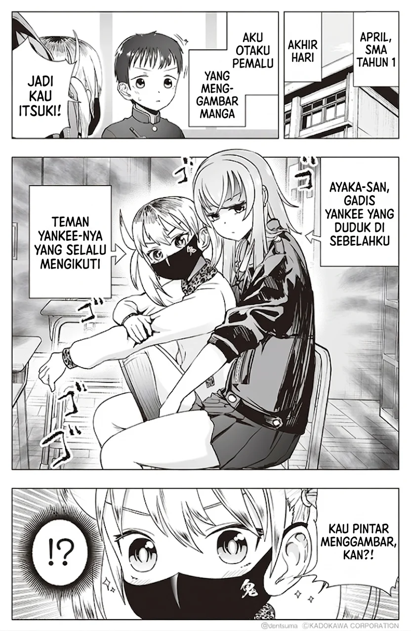 Manga Tonari no Seki no Yankee JK no Jakuten Chapter 11 gambar 2