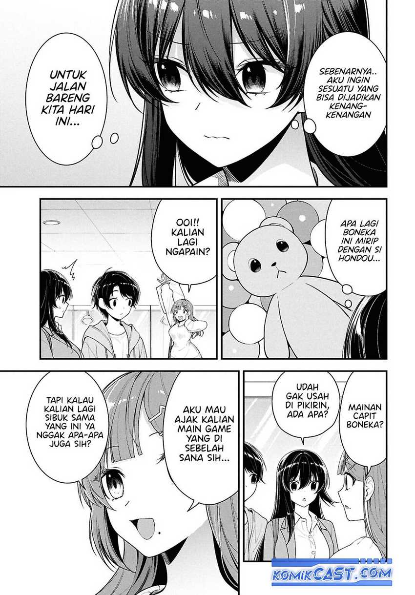 Tonari no Seki no Yankee Shimizu-san ga Kami o Kuroku Sometekita Chapter 7 - Halaman 4