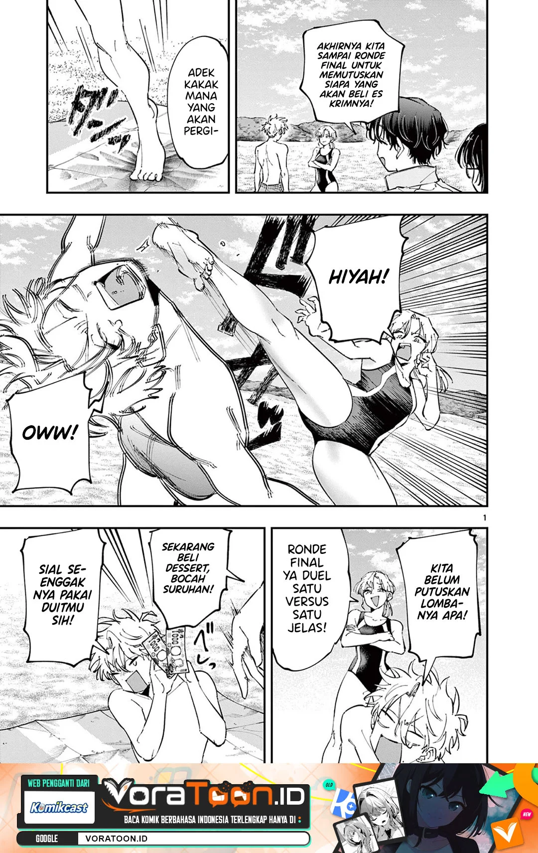 Manga Tonari no Seki no Yatsu ga Souiu Me de Mitekuru Chapter 112 gambar 2