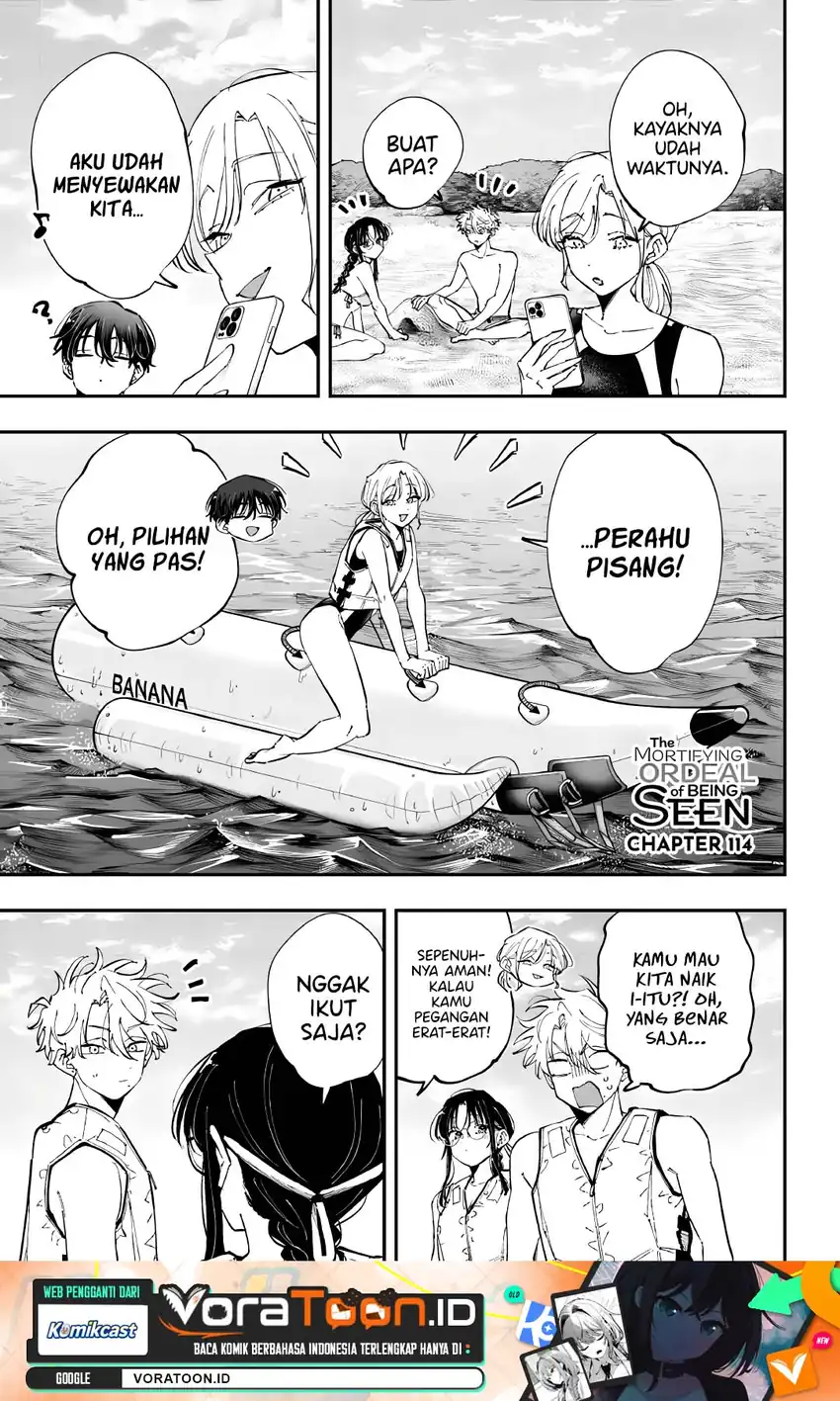 Manga Tonari no Seki no Yatsu ga Souiu Me de Mitekuru Chapter 114 gambar 2