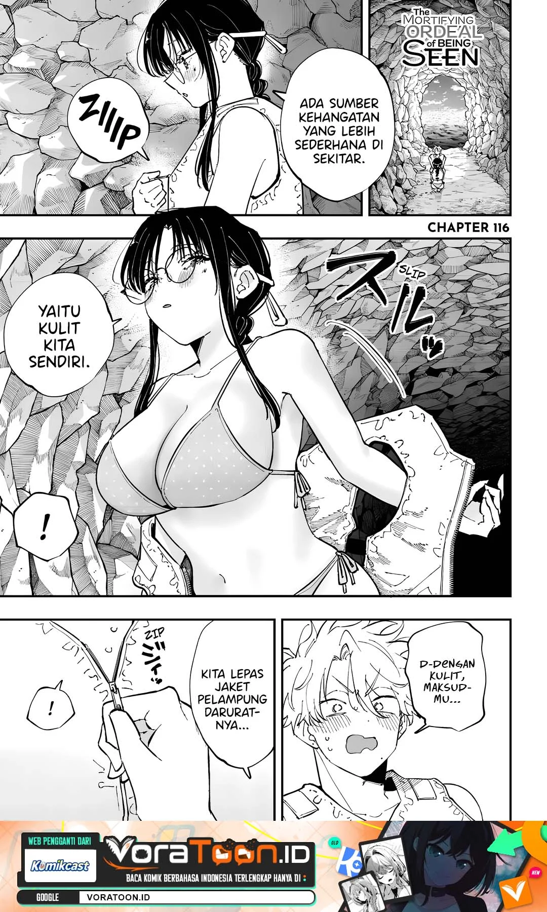 Manga Tonari no Seki no Yatsu ga Souiu Me de Mitekuru Chapter 116 gambar 2