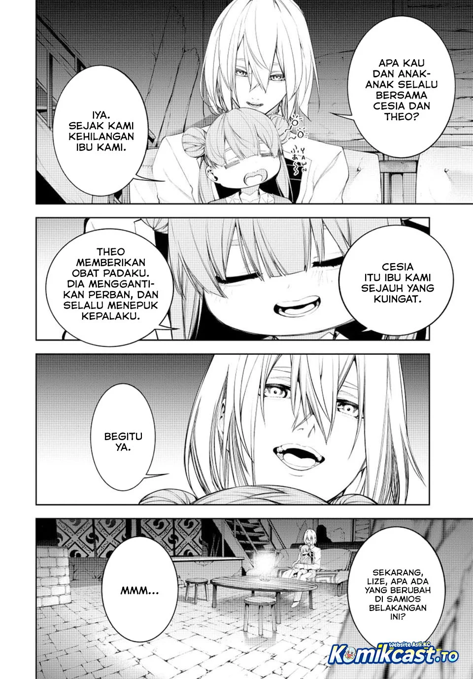 Tsue to Tsurugi no Wistoria Chapter 67 Gambar 4