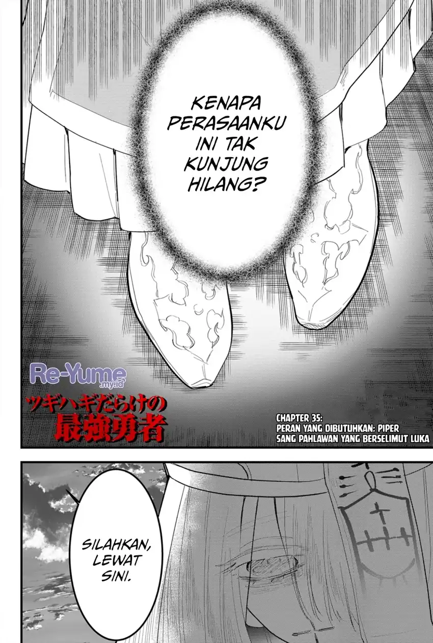 Manga Tsugihagi Darake no Saikyou Yuusha Chapter 35 gambar 2