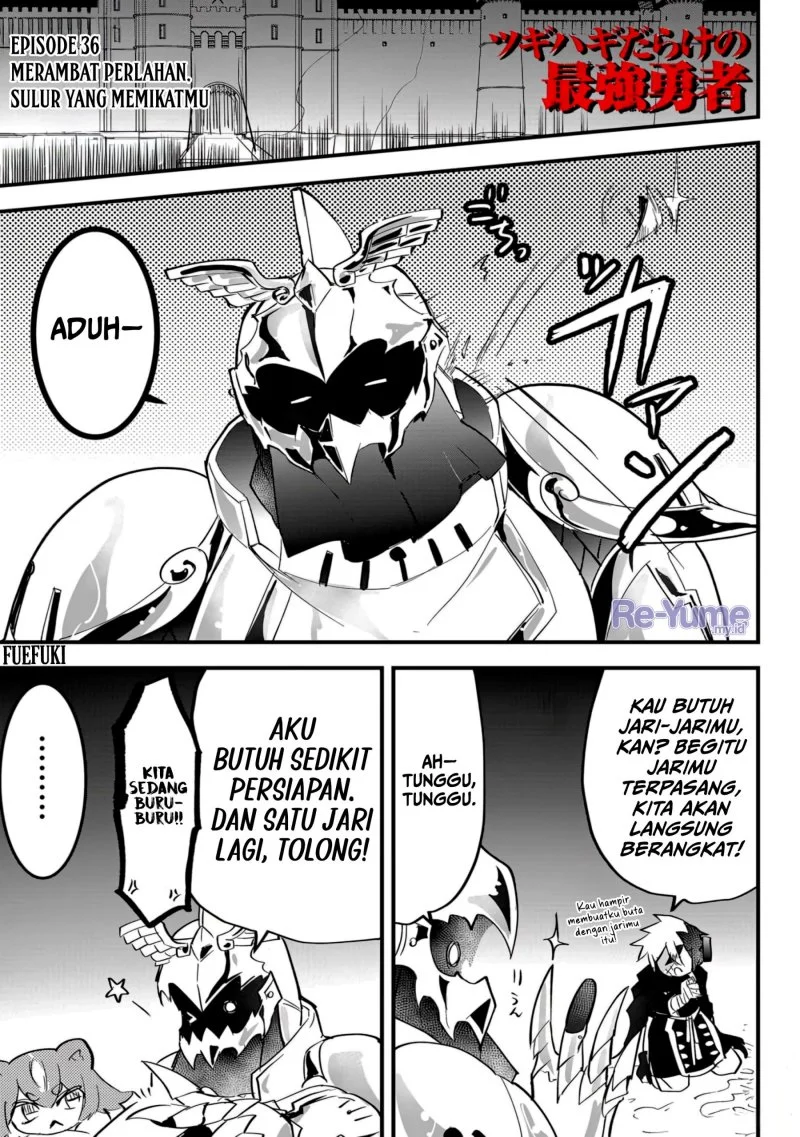 Manga Tsugihagi Darake no Saikyou Yuusha Chapter 36 gambar 2