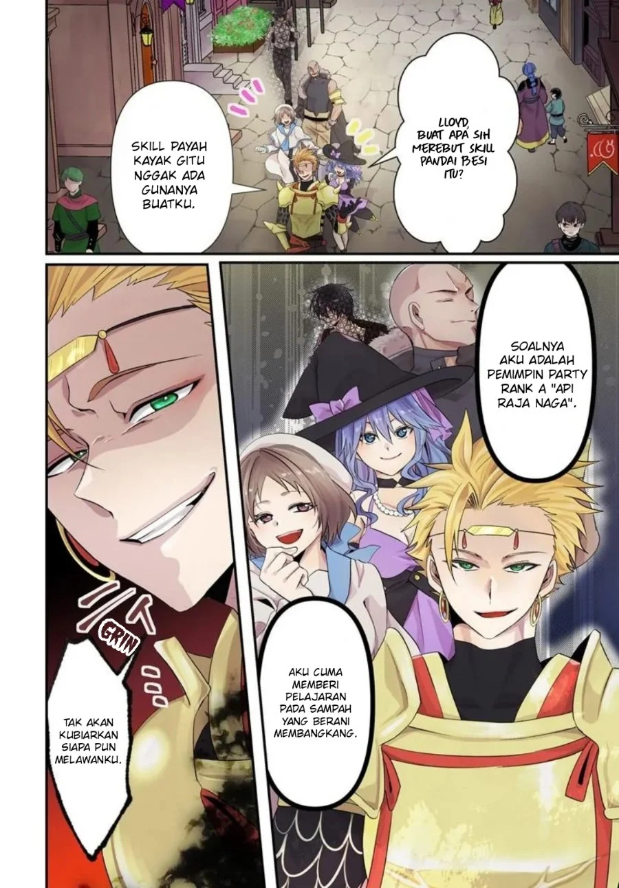Tsuihou-kei no Akuyaku Party no Leader ni Tensei shita node, Zamaa sareru mae ni Jibun wo Tsuihou shimashita. ~Skill wo Ubau 'Steal' tte Akuyaku-sugiru kedo Tsuyosugiru . Chapter 1 Gambar 3
