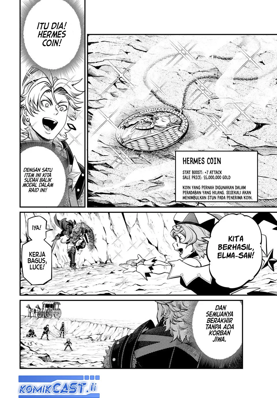 Manga Tsuihou Sareta Tenshou Juu Kishi wa Game Chishiki de Musou Suru Chapter 119 gambar 2