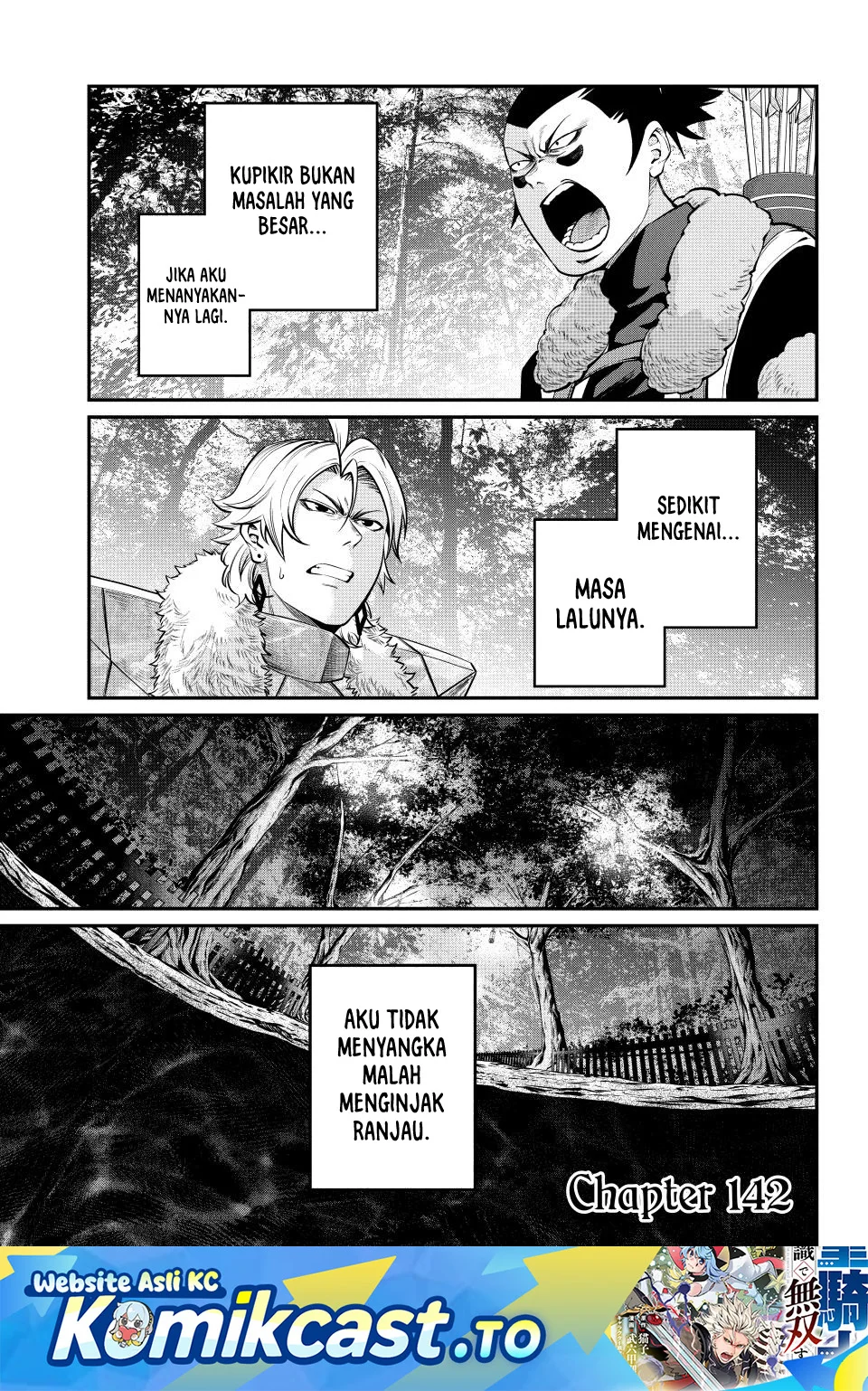 Manga Tsuihou Sareta Tenshou Juu Kishi wa Game Chishiki de Musou Suru Chapter 142 gambar 2