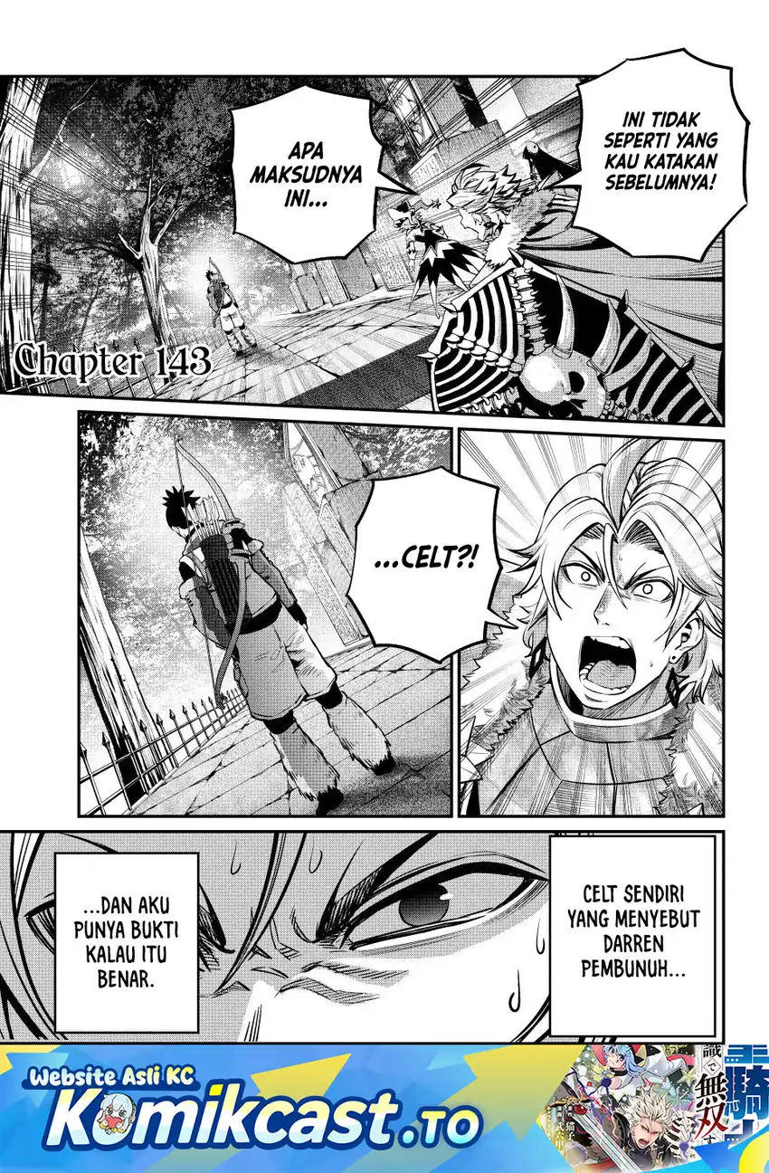 Manga Tsuihou Sareta Tenshou Juu Kishi wa Game Chishiki de Musou Suru Chapter 143 gambar 2