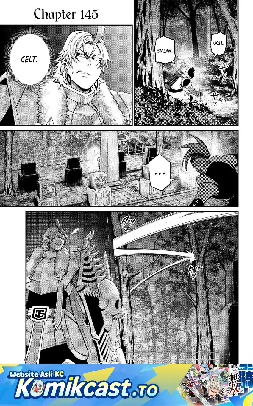 Manga Tsuihou Sareta Tenshou Juu Kishi wa Game Chishiki de Musou Suru Chapter 145 gambar 2