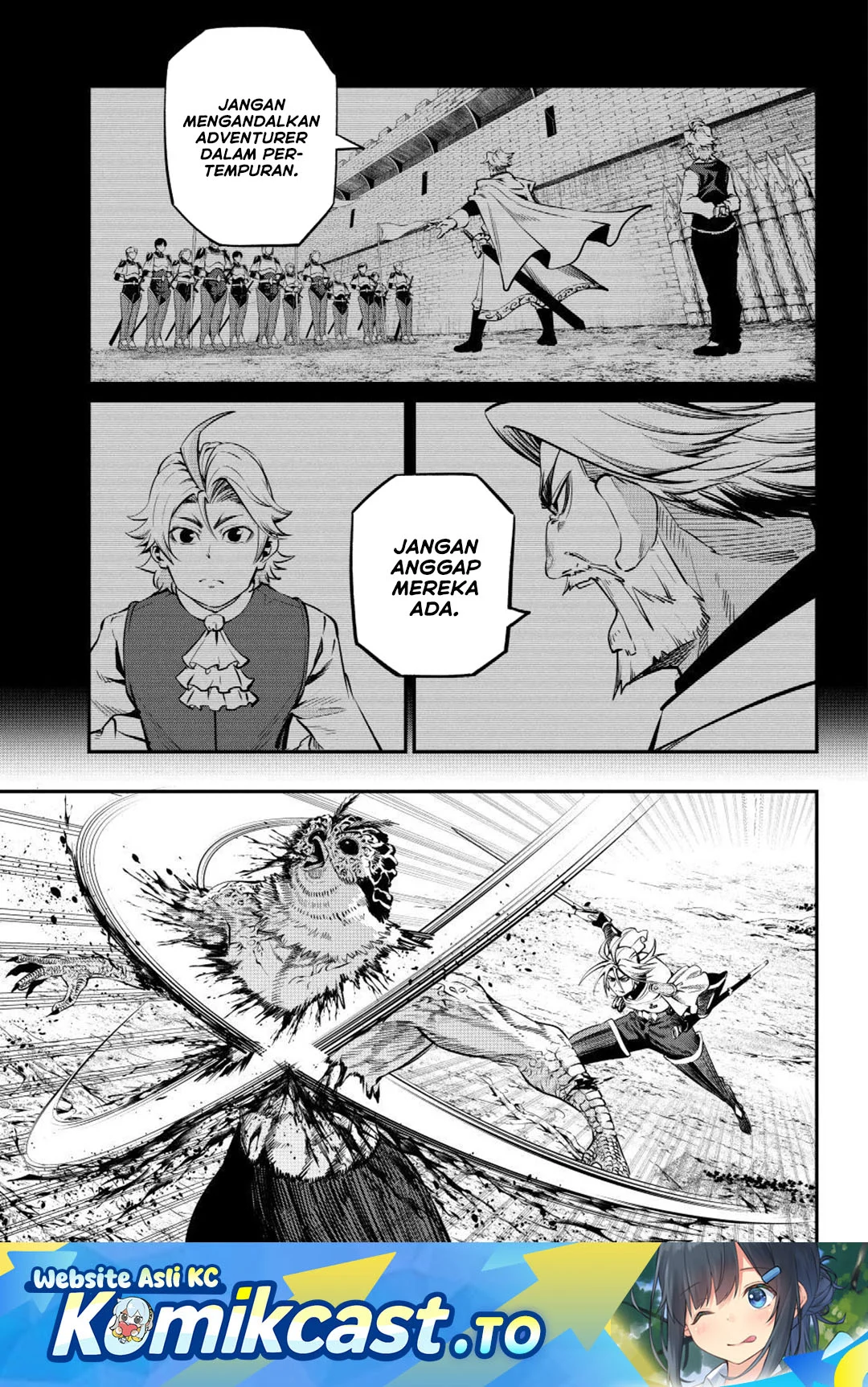 Manga Tsuihou Sareta Tenshou Juu Kishi wa Game Chishiki de Musou Suru Chapter 172 gambar 2
