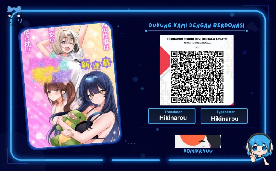 Manga Tsuki no Joou no Nekashitsukekata Chapter 3.1 gambar 2