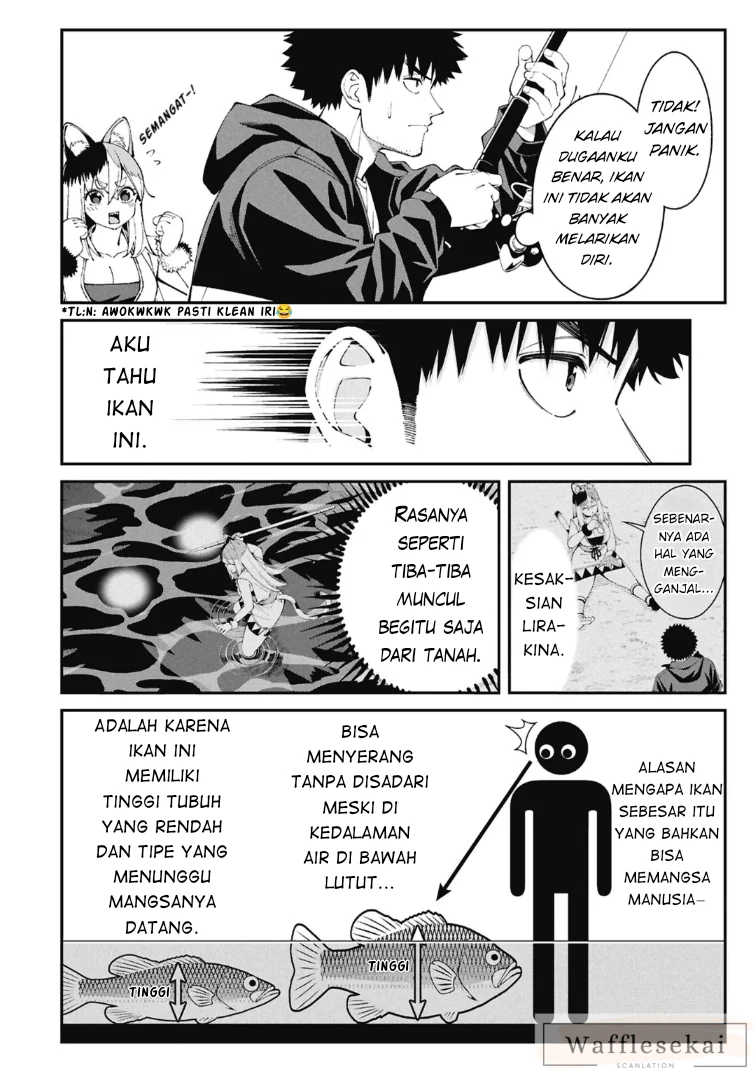 Manga Tsurizao Hitotsu de Isekai Hourou Chapter 3.2 gambar 2