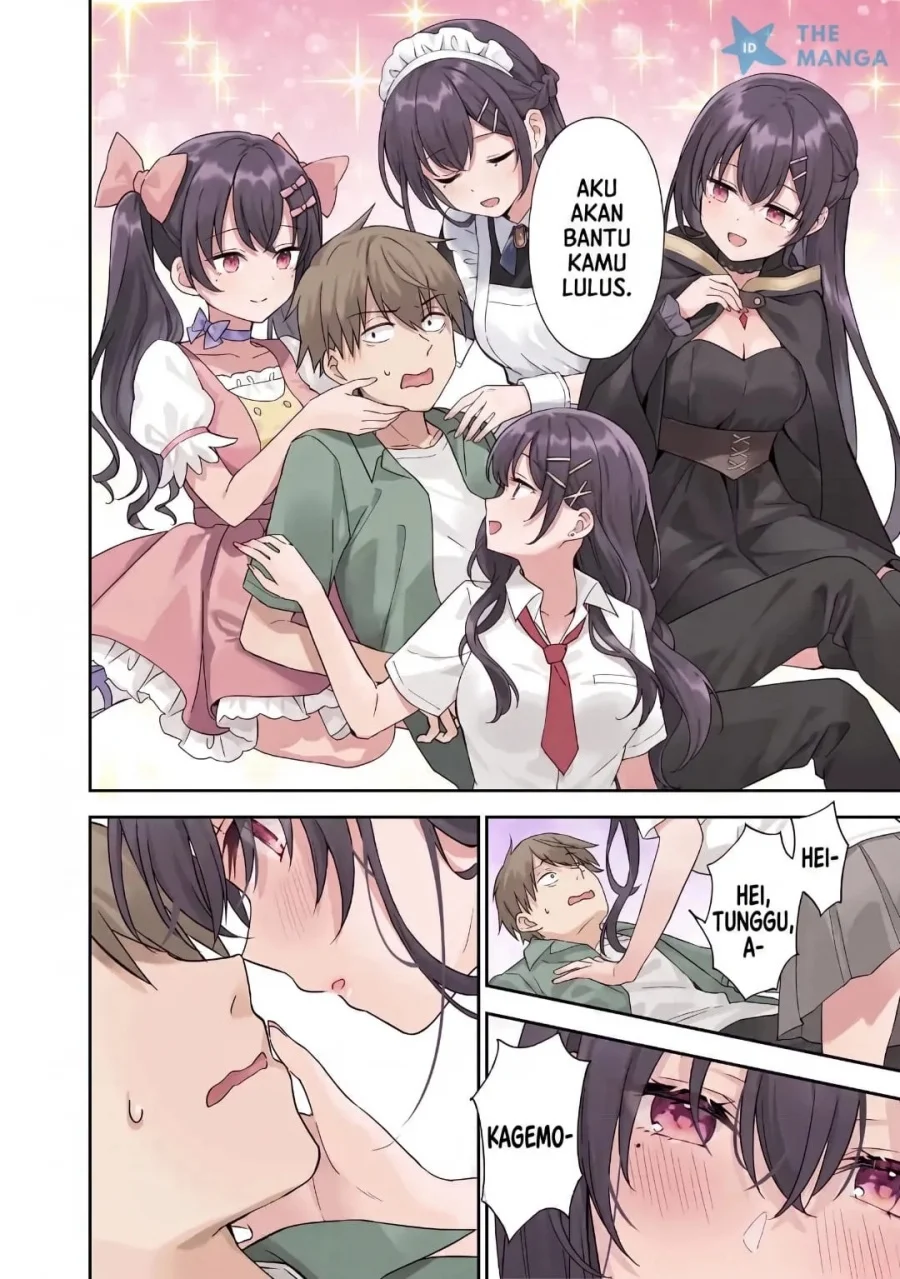 Usotsuki Kanojo no Kagemori-san Chapter 2 Gambar 3