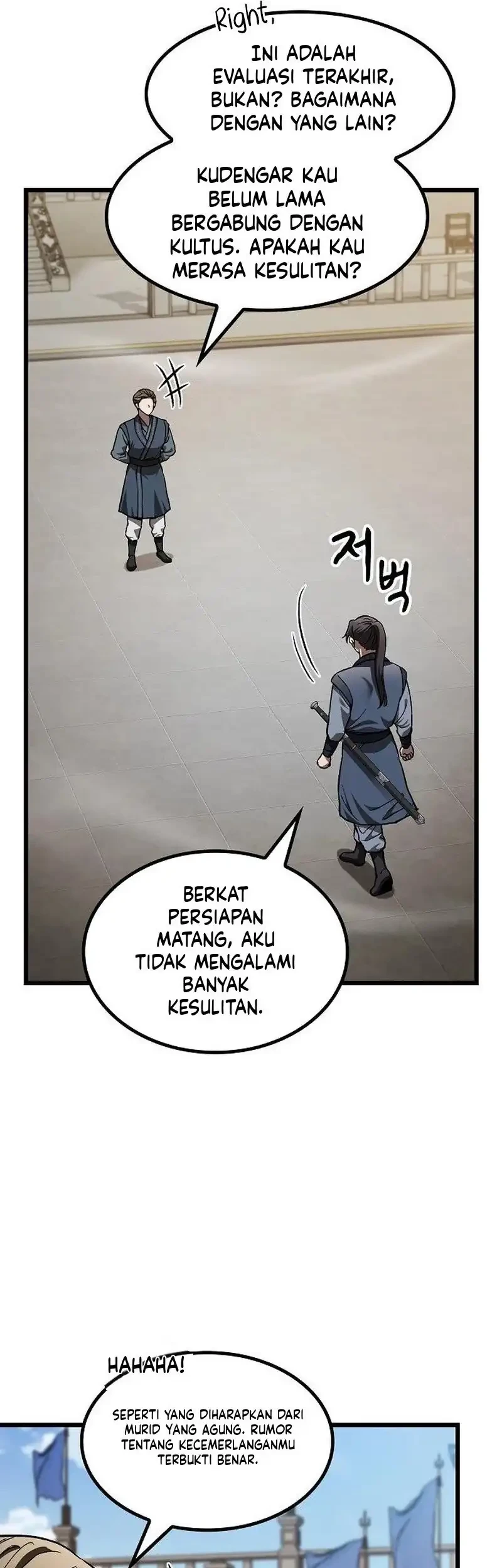 Who’s threatening you with a knife to make you a Heavenly Demon? Chapter 32 Gambar 4