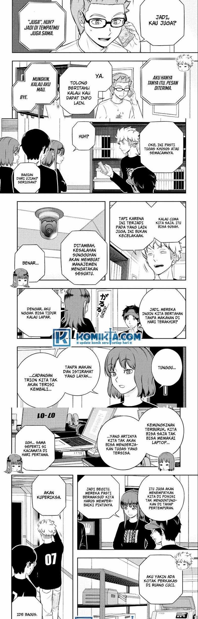 Manga World Trigger Chapter 250 gambar 2