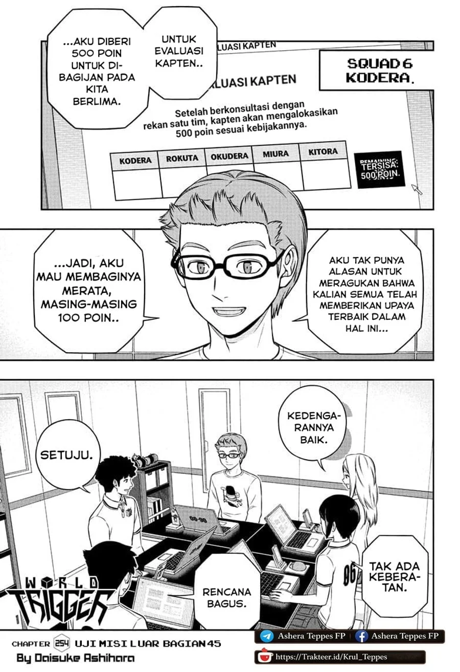 Manga World Trigger Chapter 254 gambar 2